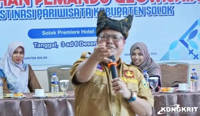 Kabupaten Solok Bentuk Pelatihan Pemandu Geowisata Guna Meningkatkan Kapasistas SDM