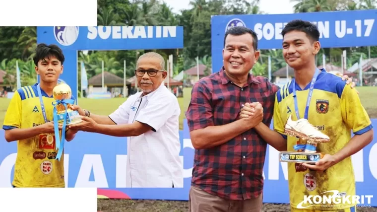 Pemain Persikopa Dominasi Penghargaan Individu di Piala Soeratin U-17 Sumatera Barat 2024