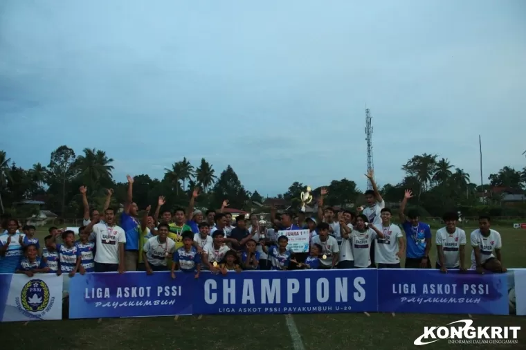 Pj. Wali Kota Payakumbuh Suprayitno Tutup Liga Askot PSSI Payakumbuh U-20