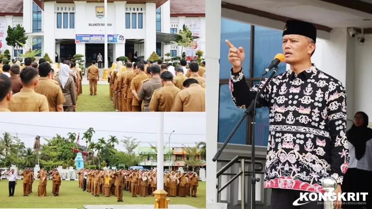 Pj Walikota Pariaman Pimpin Apel Gabungan Disiplin dan Perhatian pada Pegawai Jadi Sorotan