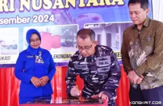 Asisten II Elfis Candra Hadiri Peresmian Kampung Bahari Nusantara 2024 di Talao Pauh