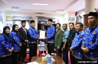 BPN Kota Pariaman Serahkan Sertifikat Barang Milik Daerah Tahun 2024