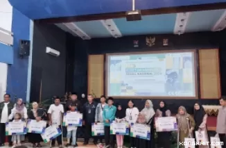 Peringatan HKSN 2024 di Kota Padang, Sejumlah Anak Penyandang Disabilitas Tampil Semangat