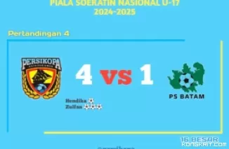 Persikopa Melaju ke Babak 8 Besar Usai Kalahkan PS Batam 4-1