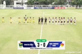 Persikopa Menang Telak Atas Bintang Timur Atambua, Melaju ke Semi Final Piala Soeratin U-17 Nasional