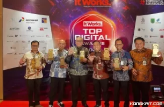 Perumda AM Kota Padang Raih Empat Penghargaan di TOP Digital Awards 2024