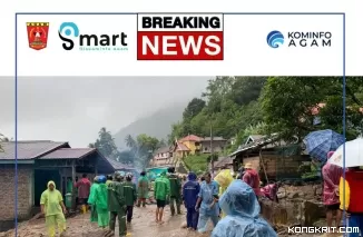 Tanah Longsor di Jorong Sigiran, Kabupaten Agam, Empat Rumah Warga dan Satu Bengkel Rusak