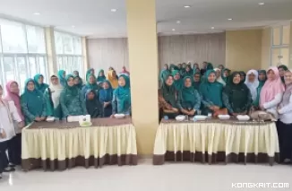 TP PKK Kecamatan Lubuk Sikarah Adakan Evaluasi Kegiatan PKK Kelurahan