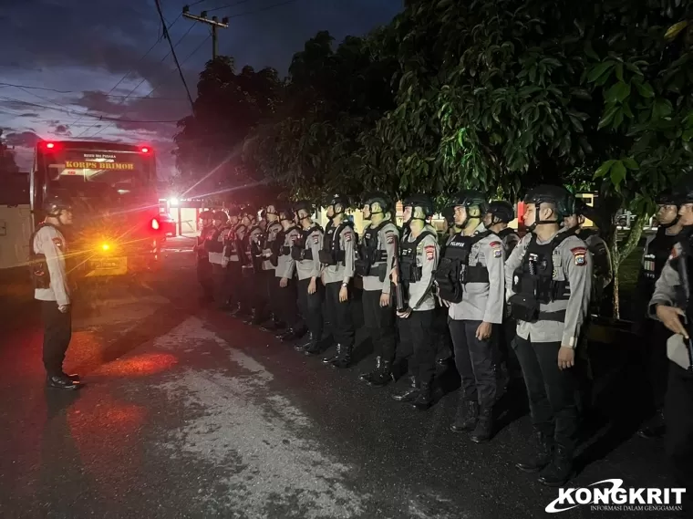 Cegah Tawuran dan Balap Liar, Tim KRYD Satbrimob Polda Sumbar Lakukan Patroli di Sejumlah Lokasi