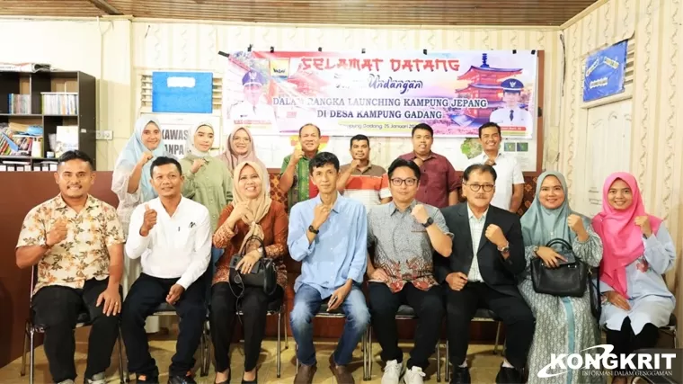 Desa Kampung Gadang Resmi Launching Kampung Jepang, Jadi Pilot Proyek di Kota Pariaman