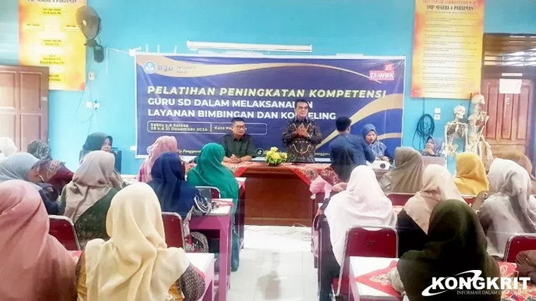 Dinas Dikpora Kota Pariaman Gelar Pelatihan Peningkatan Kompetensi Guru SD