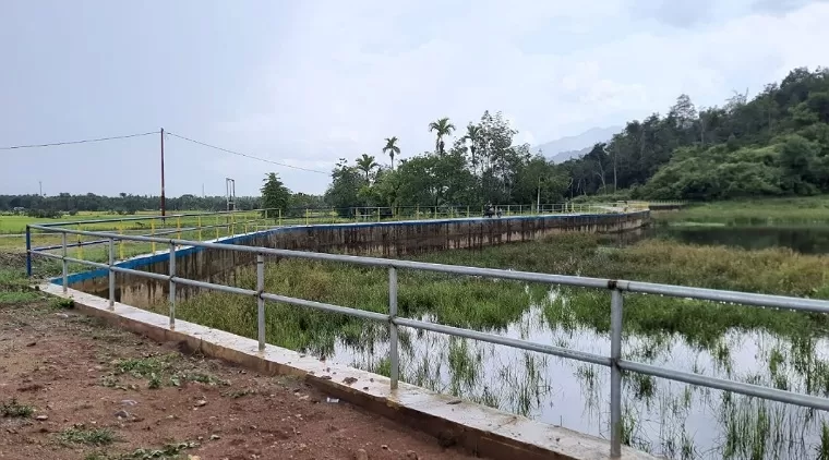 Embung Batu Anyuik di Kabupaten Solok Selatan dipenuhi sedimen