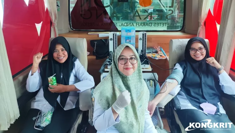 Donor Darah Sambut Hari Bhakti Imigrasi ke-75, Kantor Imigrasi Agam Perkuat Solidaritas