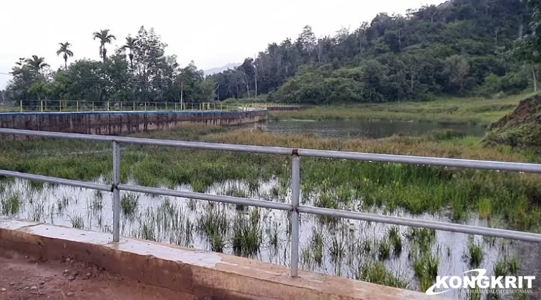 Embung Batu Anyuik di Solok Selatan