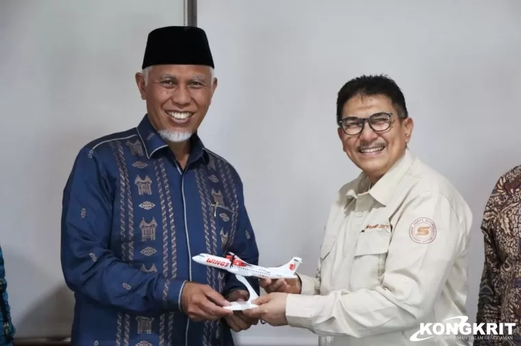 Gubernur Sumbar Temui Lion Grup untuk Percepat Akses Transportasi Udara ke Mentawai