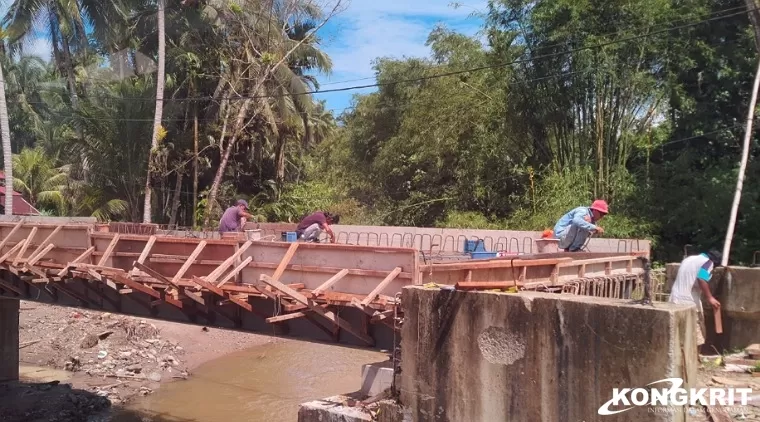 Lanjutan Pekerjaan Jembatan Kapecong