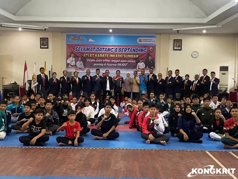 Pengprov Inkado Sumbar Tetapkan 47 Karateka untuk Training Center 2025