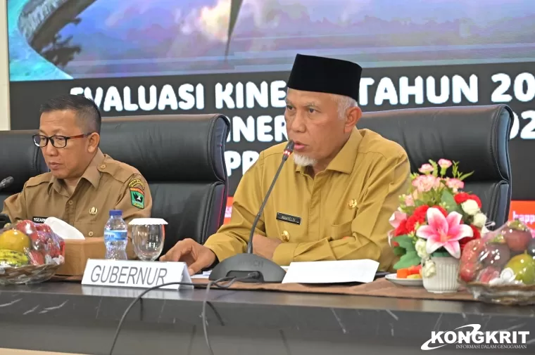 Rapat Evaluasi Kinerja 2024, Gubernur Mahyeldi Optimis Pemprov Sumbar Tingkatkan Kinerja pada 2025