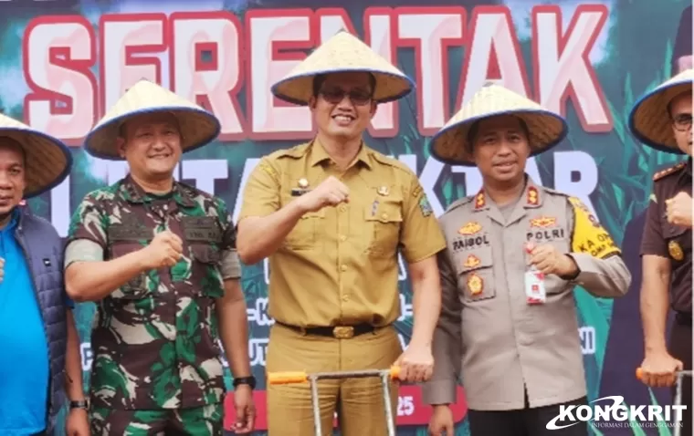 Sinergi Pemerintah, Polri, dan TNI dalam Penanaman Jagung 1 Juta Hektar di Padang Pariaman