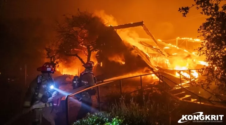 Update Kebakaran Los Angeles, Api Masih Belum Terkendali, Kebakaran Baru Muncul di Ventura County