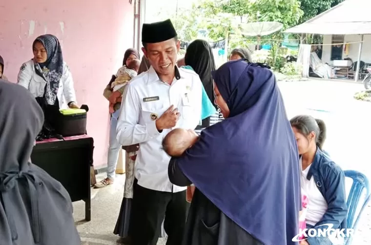 Wali Nagari Aia Manggih Selatan Ajak Warga Aktif di Kegiatan Posyandu