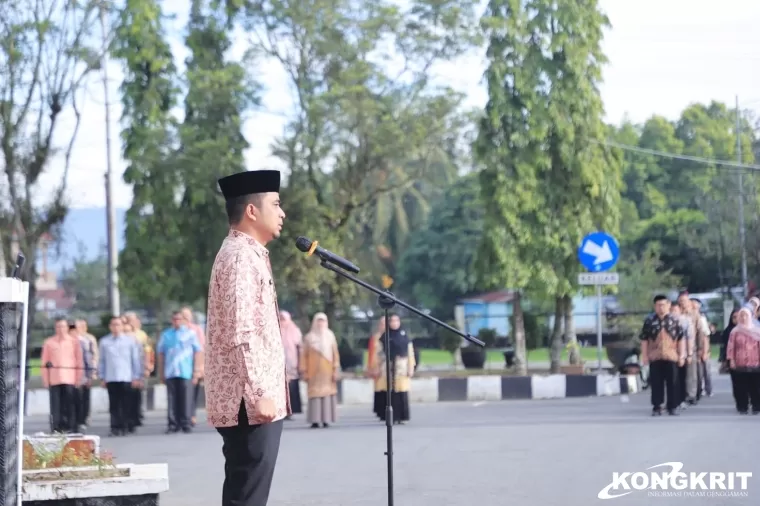 Wawako Solok Pimpin Apel Perdana Awal Tahun 2025, Tekankan Kebersamaan dan Inovasi