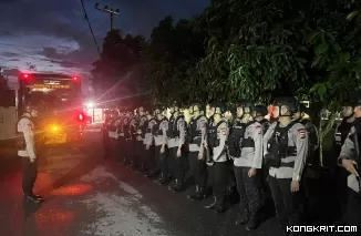 Cegah Tawuran dan Balap Liar, Tim KRYD Satbrimob Polda Sumbar Lakukan Patroli di Sejumlah Lokasi