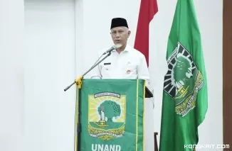 Gubernur Mahyeldi Hadiri Kuliah Umum Menaker Yassierli di Unand, Fokus Atasi Ketenagakerjaan di Sumbar