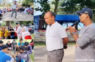 KKG Gugus I Pariaman Tengah Gelar Outbond di Pantai Cermin untuk Tingkatkan Kompetensi Guru