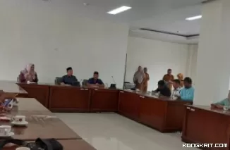 Sejumlah Kontraktor Audensi dengan Anggota DPRD Pasaman