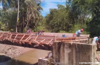 Lanjutan Pekerjaan Jembatan Kapecong