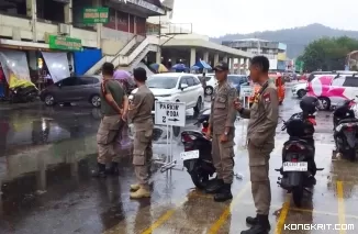 Satpol PP Padang Intensif Lakukan Pengawasan Pasca Pemindahan PKL ke Gedung Pasar Raya Fase VII