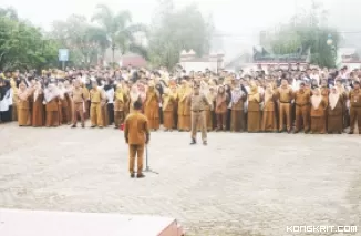 Semangat Baru Awal Tahun, Pemerintah Kabupaten Solok Gelar Apel Gabungan 2025