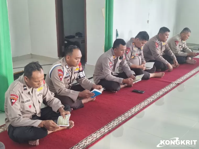 Brimob Paser Gelar Binrohtal untuk Tingkatkan Iman, Taqwa, dan Karakter Personil