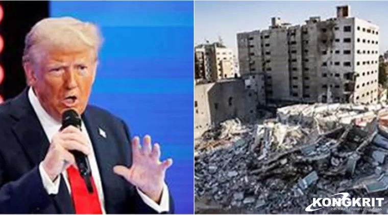 Donald Trump Tegaskan Rencana Pembelian Wilayah Gaza, Ditentang Keras Internasional