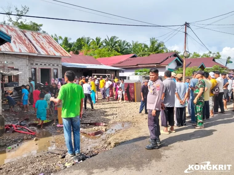 Kebakaran di Kampung Lubuk Pandan Pesisir Selatan, Kerugian Material Capai Rp 250 Juta