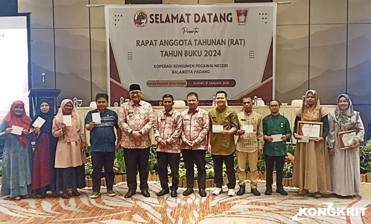 KKPN Balai Kota Padang Raih Juara I dan Luncurkan Perumahan Baru dalam RAT 2024