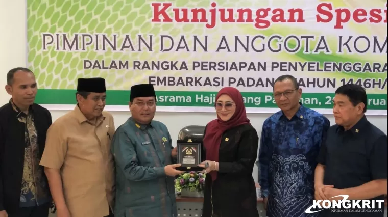 Komisi VIII DPR RI Tinjau Persiapan Haji di Embarkasi Padang, Lisda Hendrajoni Tekankan Pentingnya Evaluasi Sistem