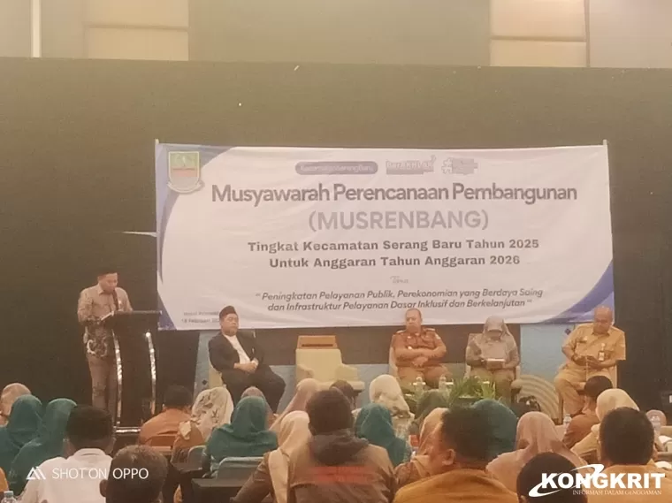 Musrenbang 2025 Kecamatan Serang Baru Kabupaten Bekasi Bahas Anggaran Tahun 2026