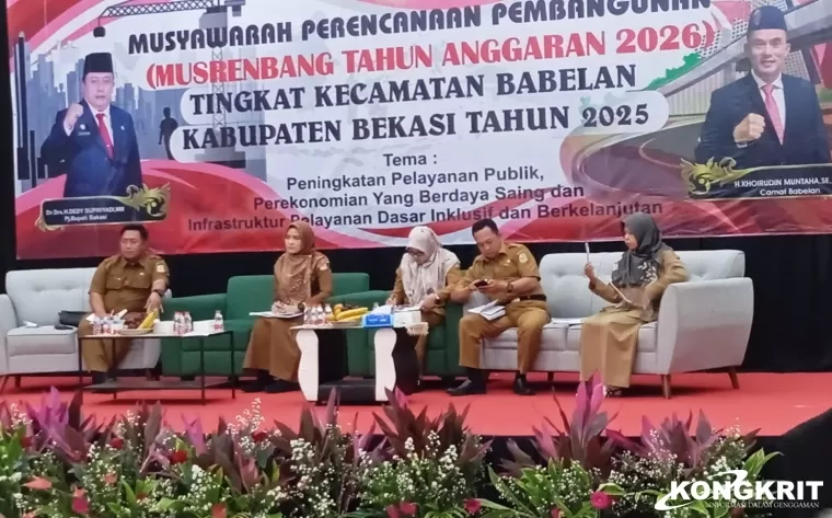 Musrenbang Kecamatan Babelan Siapkan Rencana Pembangunan Tahun Anggaran 2026