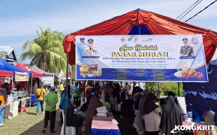 Pemko Padang Gelar Pasar Murah Jelang Ramadan, Warga Dapatkan Kebutuhan Pokok Lebih Terjangkau