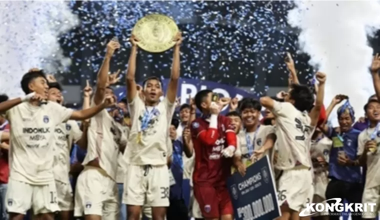 Persita Tangerang U-20 Juara Elite Pro Academy Liga 1 20242025, Reyhan Bagus Syahputra Cetak Gol Penentu Kemenangan