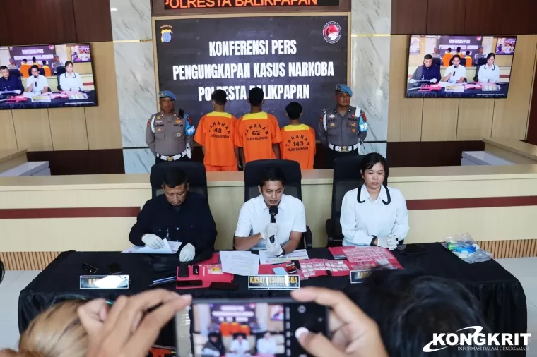 Polresta Balikpapan Sukses Ungkap Kasus Narkoba, Selamatkan 1.211 Jiwa