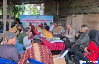 Bhabinkamtibmas Kelurahan Manggar Polsek Balikpapan Timur Dukung Ketahanan Pangan