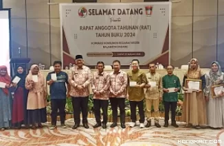 KKPN Balai Kota Padang Raih Juara I dan Luncurkan Perumahan Baru dalam RAT 2024