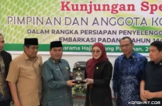 Komisi VIII DPR RI Tinjau Persiapan Haji di Embarkasi Padang, Lisda Hendrajoni Tekankan Pentingnya Evaluasi Sistem