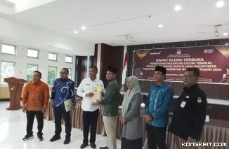 KPU Kabupaten Lima Puluh Kota Tetapkan Pasangan Bupati dan Wakil Bupati Terpilih 2024