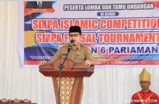 Plt. Kadis Dikpora Kota Pariaman Resmikan Sixpa Islamic Competition dan Futsal Tournament 2025