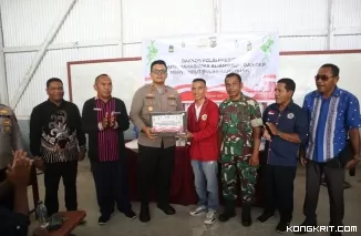 Polres Nagekeo Gelar Bakti Sosial Menyambut Ramadhan 1446 H, Bagikan Sembako untuk Mahasiswa INF