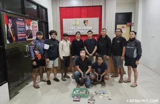 Polres Pesisir Selatan Tangkap Dua Pelaku Judi Online Togel di Kecamatan Batang Kapas